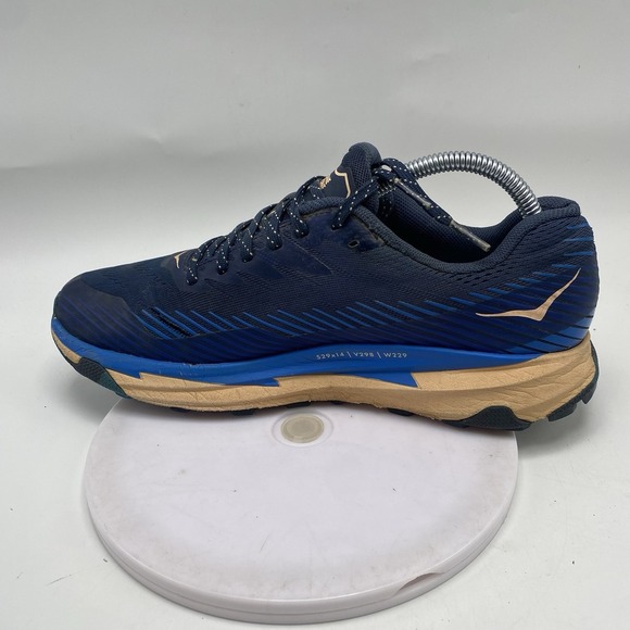 Hoka One One Shoes Women Size 9 Blue Torrent 2 Trail Road Running Sneakers 3978 - Picture 13 of 16